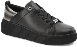 Czarne Sneakersy Rieker Modne Obuwie Damskie