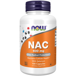 NOW NAC 600mg 100vegcaps