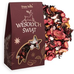 Herbata owocowa świąteczna Zimowy ogród w pudełu