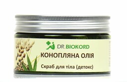 Konopny Peeling Solny do Ciała Detoksykujący, Dr.Biokord, 100%