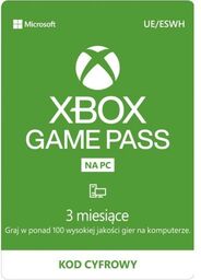 Subskrypcja PC Game Pass 3 miesiące [kod aktywacyjny]