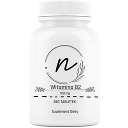 Suplement diety, NaturePRO, Witamina B2 Ryboflawina 100 mg,
