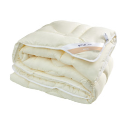 Inter Widex Kołdra wełniana 135x200 Merino Wool ekri