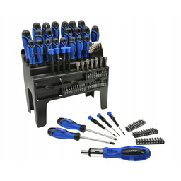 Geko Zestaw Wkrętaków Bitów Nasadek 122 El G32007