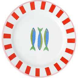 Talking Tables Bon Appetit Ręcznie wykonany talerz emaliowany