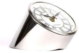 Zegar biurkowy metalowy