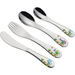 Cilio Sztućce dla dzieci (4 el.) Dino