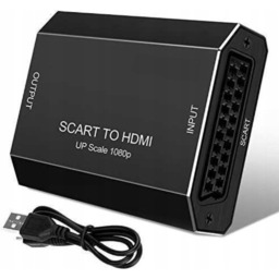 Adapter Konwerter Scart Euro do HDMI HD MHL