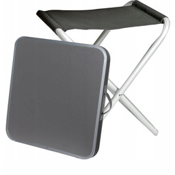 Stołek i stolik 2w1 Hoggy Set Black Brunner