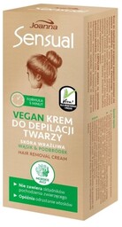 Joanna Sensual Krem do depilacji twarzy Vegan -