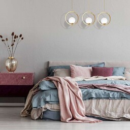 Modernistyczna LAMPA wisząca VIENNA MLP5574 Milagro metalowa OPRAWA