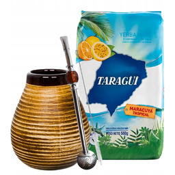 Zestaw Startowy do Yerba Mate Taragui Maracuya +