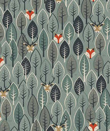 Tapeta Hidden Deers Wallcolors