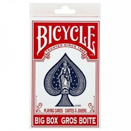 Bicycle bardzo duże ogromne karty do gry