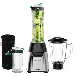 Blender kielichowy Eta 350W srebrny szary 1l dwie