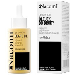 NACOMI Gentleman Olejek do brody i zarostu, 40ml
