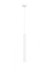 ROLL lampa wisząca biały, tuba, tuba H50cm LED