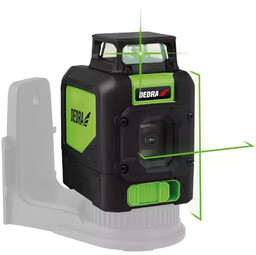 MULTILASER 1D, POZIOMICA LASEROWA 1D DEDRA MC0905 ZIELONY