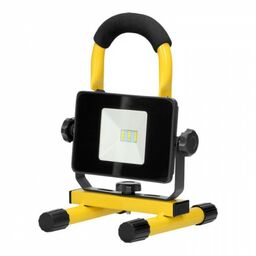 Naświetlacz przenośny LED 10W IP65 biały zimny