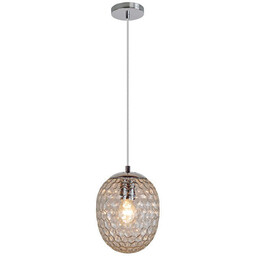 Polux LAMPA wisząca LORA klasyczna OPRAWA szklany zwis