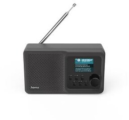 Hama DR5BT Radio FM DAB+ Bluetooth Czarny Radioodbiornik