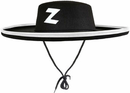 Kapelusz Zorro - 1 szt.