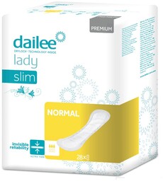 Dailee Lady Normal, 224x Wkładki Higieniczne Rozmiar Normal,