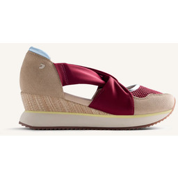 Hiszpańskie sneakersy na koturnie - GIOSEPPO 78614 MULTIKOLOR