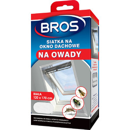 BROS - Siatka na okno dachowe 120x170 biała