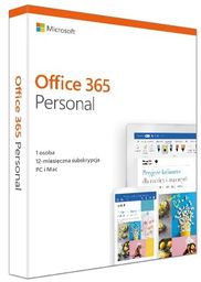 Office 365 Personal - dla użytkowników domowych; 1