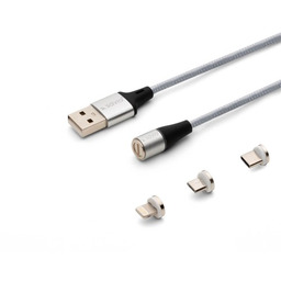 SAVIO KABEL MAGNETYCZNY USB - USB TYP C,
