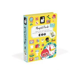 Janod Magnetibook Uczę się zegarka