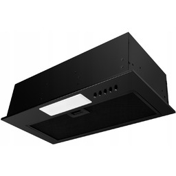 Okap kuchenny Kernau KBHI0360B Led Czarny Stal 60