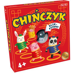 TACTIC Gra planszowa Deluxe Chińczyk 59058