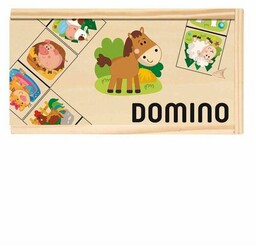 Woody Domino Zwierzęta domowe, 19 x 10 x