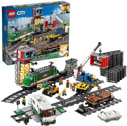 LEGO City, klocki Pociąg towarowy, 60198