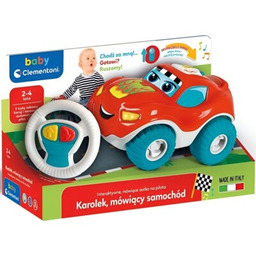 CLEMENTONI Zabawka interaktywna Baby Karolek Samochód na pilota