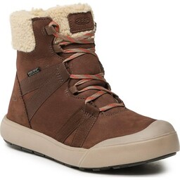 Śniegowce Keen Elle Winter Boot Wp 1026709 Chestnut/Red