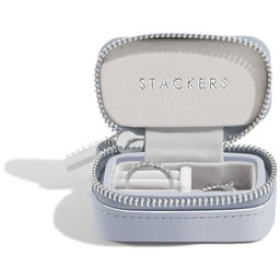 Stackers Organizer podróżny na biżuterię na zamek (lawendowy)