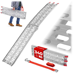 Składana rampa najazdowa Ange 223 x 28 cm