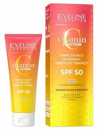 Vitamin C 3x Action nawilżająco-ochronny krem do twarzy