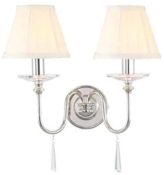 kinkiet FINSBURY PARK FP2 POL NICKEL Elstead