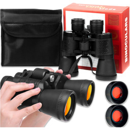 Pancerna Lornetka Wojskowa Militarna Mysliwska Zoom 7x50 Zasięg