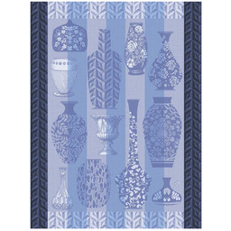 Le Jacquard Fran ais Ściereczka kuchenna Poteries Blue
