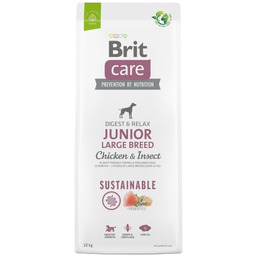 BRIT Care Dog Sustainable Junior Large Breed Chicken