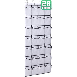 AOODA 28 dużych kieszeni siatkowych nad drzwiami, wiszący