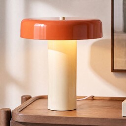 Lampa stołowa Dionne NOLA, żółty / pomarańczowy, salon
