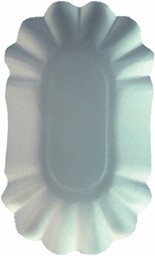 Papstar Pure 11273 miska kartonowa, owalna, biała (250