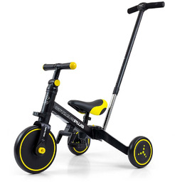 Milly Mally Rowerek 4w1 Optimus Plus Black.