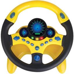 Kierownica Zabawka Interaktywna dla Dzieci Dźwięki Światła Symulator